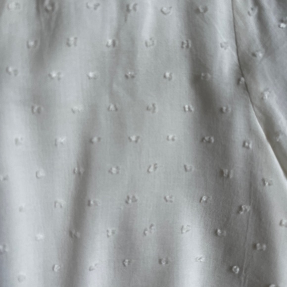 Morningside White Lace-Up Bell Sleeve Surplice Top - Picture 11 of 14